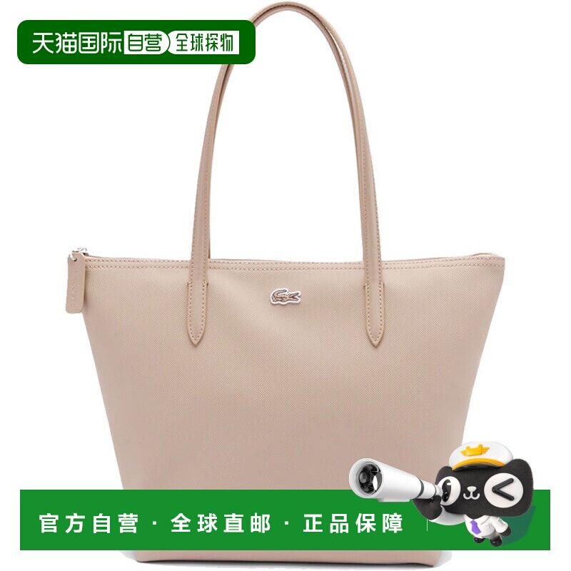 日本直邮Lacoste 女士 L1212 Concept Petit Pique 小号托特包米N - 实物图