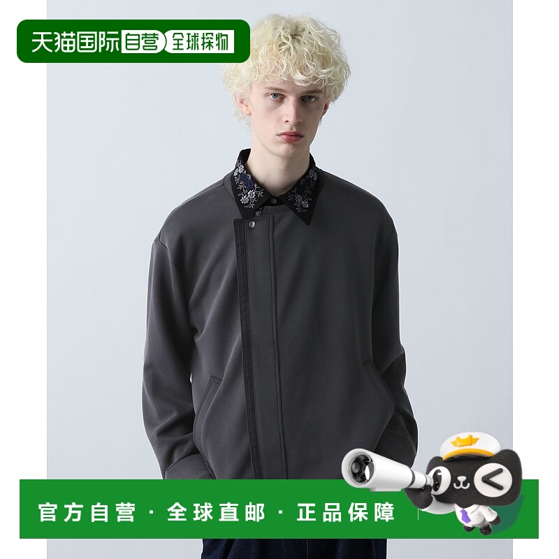 1h可退 日本直邮HARE男装宽松半拉链叠层设计针织开衫 633671