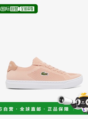 1h可退 日本直邮LACOSTE 女士鹿仔纹网面休闲鞋 49CFA0003板鞋