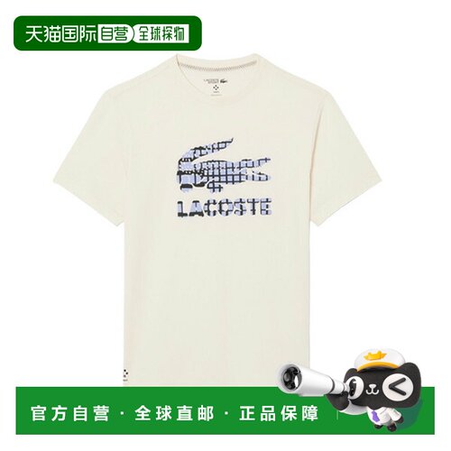 日本直邮Lacoste 男士网球服装（中性款）丹尼尔 梅德韦杰夫网球
