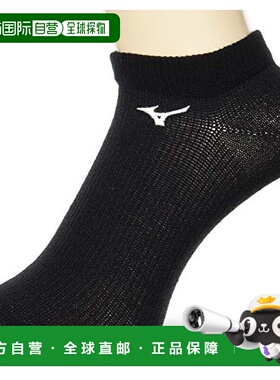 【日本直邮】Mizuno美津浓 田径运动服跑步干燥袜Eco J2MX1022黑2