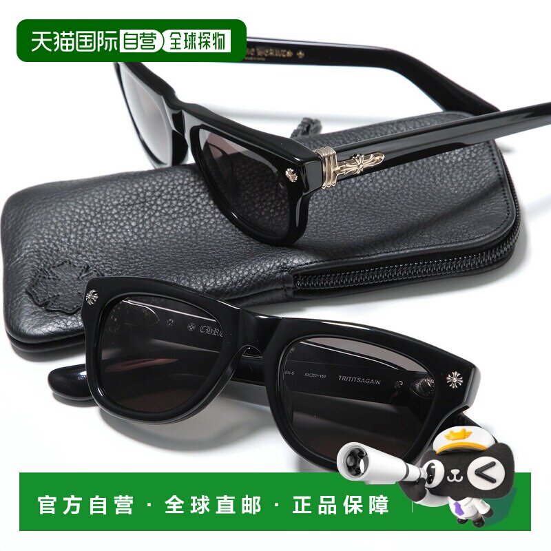 日本直邮CHROME HEARTS Trititzagain 男士太阳镜惠灵顿款式CH Pl