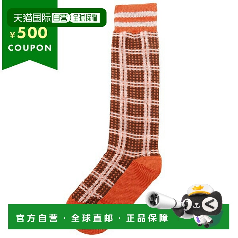 日本直邮Marni 袜子橙棕色女式 MARNI SKMC0165Q0 UFC102 CHR20