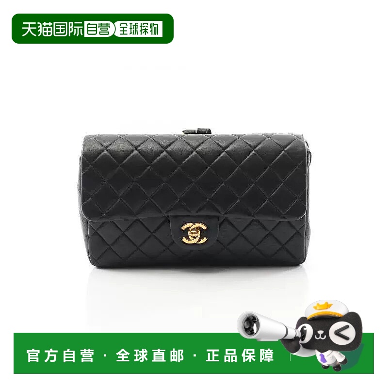 日本直邮中古Chanel香奈儿女包A级95新rucksack背包/旅行背包双肩