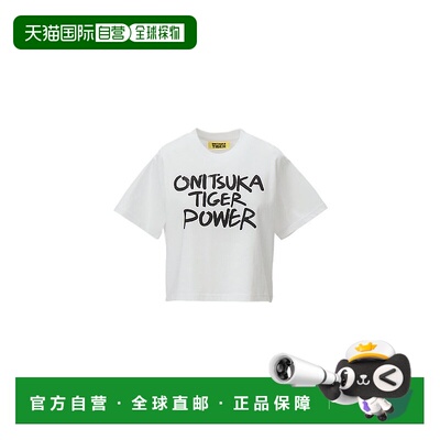 日本直邮Onitsuka Tiger WOMEN'S GRAPHIC TEE 2182B495_100短袖