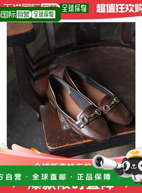 【日本直邮】Sest SESTO 方头乐福鞋带钻头（棕色）