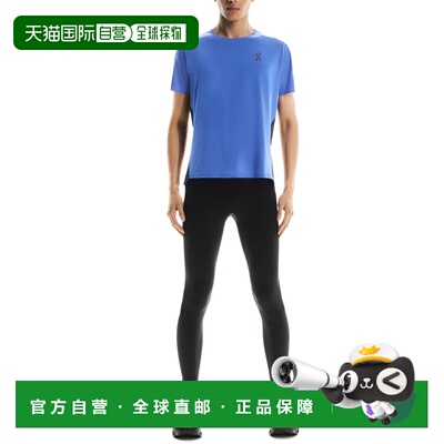 日本直邮On昂跑 Performance 舒适百搭简约短袖T恤 男款 海军蓝