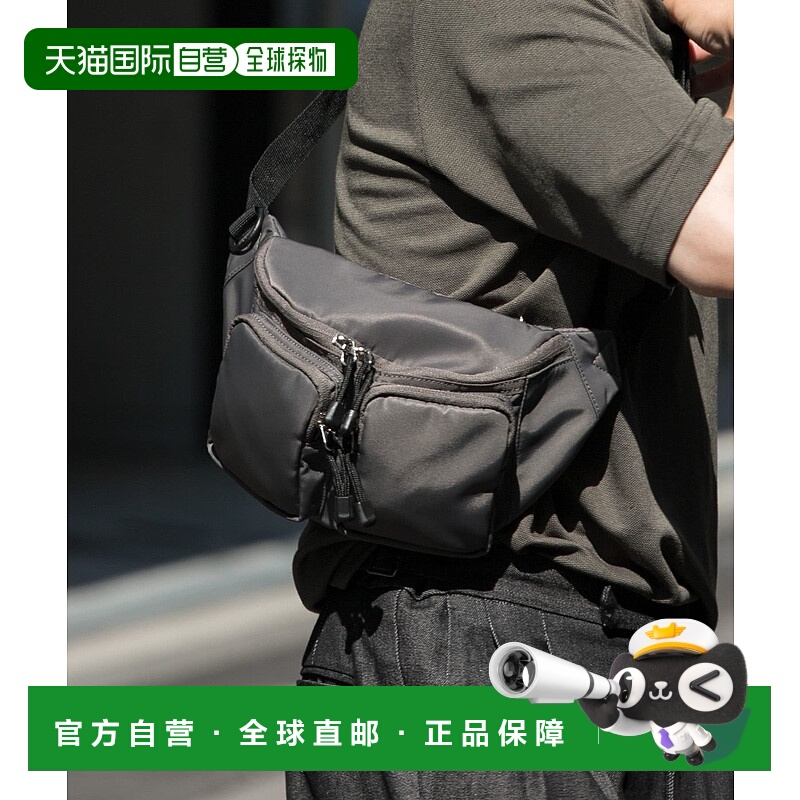 1h可退 日本直邮RODE SKO 男士 轻量 多功能尼龙斜挎包 XXA41AU10