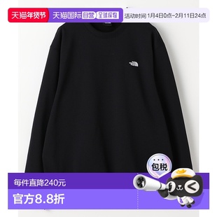 1h可退 日本直邮THE NORTH FACE 男装 小logo加绒卫衣 宽松舒适户