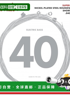 【日本直邮】芬达 电贝司琴弦 NICKEL-电镀钢 Roundwound短尺寸52