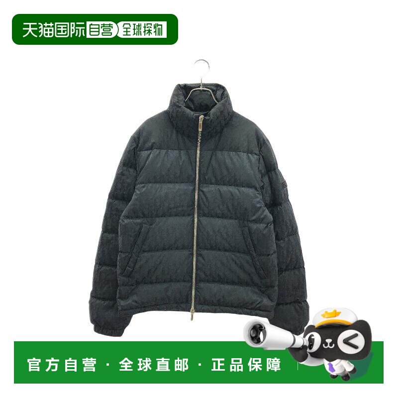 日本直邮中古Dior迪奥男A级95新Down jacket羽绒夹克尼龙外套蓝色