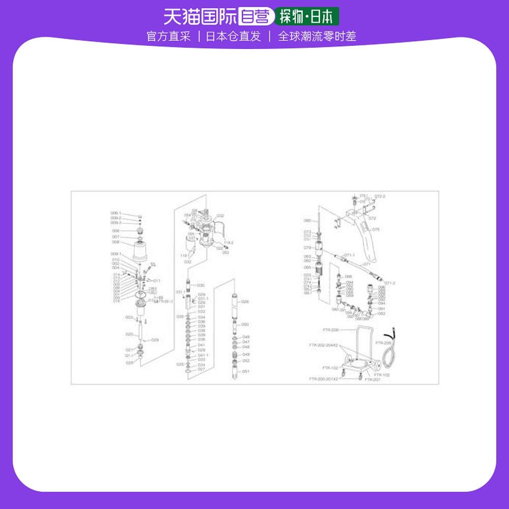 日本直邮日本直购trusco ftr 65 g的螺旋密封件ftr 021