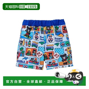 147新款 日本直邮日潮 3108 MIKIHOUSE日本制旅行黑熊5分裤