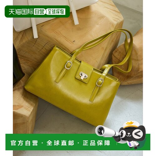 日本直邮VIS 女士 长手柄托特包 仿皮材质 可调节手提高度 2026AB