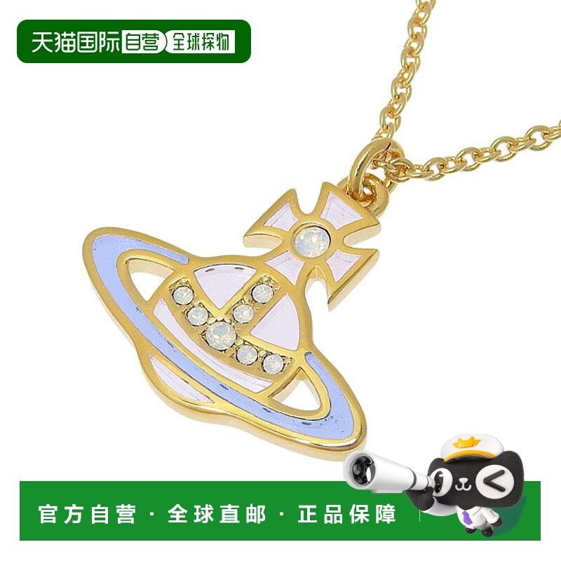 日本直邮Vivienne Westwood 女士项链 金色多色 CONCETTA BR 吊坠