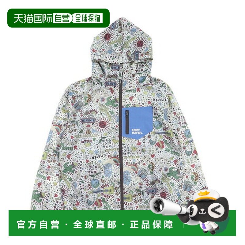 日本直邮KRIFF MAYER 克里夫梅耶男女通用满印图案连帽夹克253780