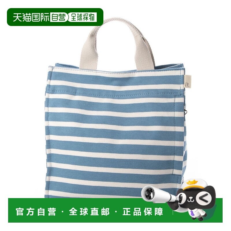 日本直邮ROOTOTE 肩带棉质方形 2 用提花托特包 [RO3330AW04867]
