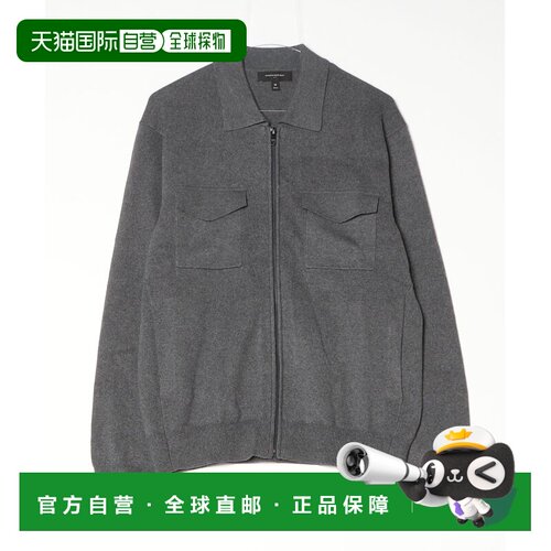 日本直邮BANANA REPUBLIC 男士 全拉链胸袋针织开衫 900926
