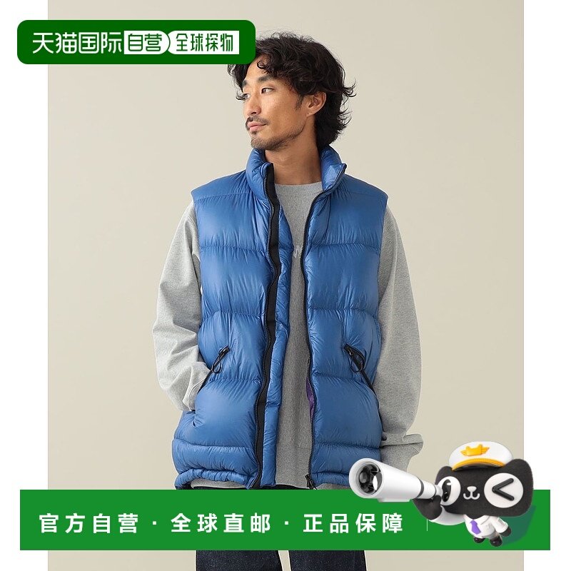 1h可退 日本直邮NANGA 男装 轻量 700FP羽绒背心 收纳便携设计 36
