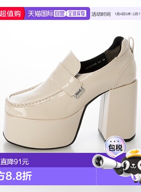 日本直邮YOSUKE 厚底低跟乐福鞋 [YO729BW20099]一脚蹬