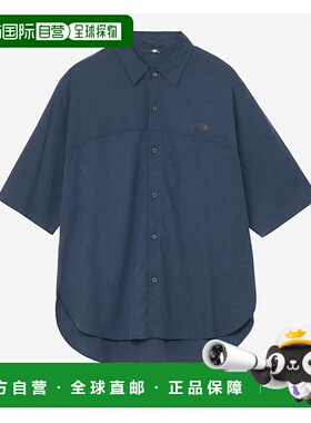 1h可退 日本直邮THE NORTH FACE 男士高性能短袖衬衫 NR22563北面