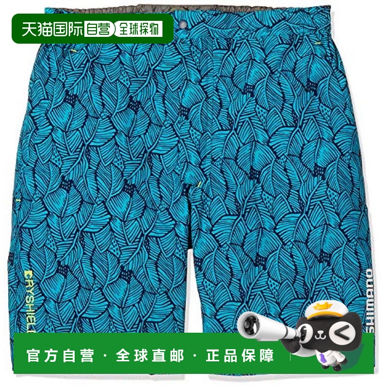【日本直邮】禧玛诺 防水透气涉水DS钓鱼短裤 RA-020S 植物蓝色 S