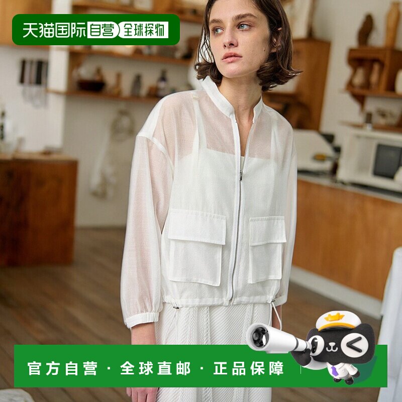1h可退 日本直邮GRACE CONTINENTAL女士轻薄透视风衣 0224201010