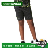 Armour 童装 中腰宽松徽标系带三分短裤 日本直邮Under 儿童款 黑