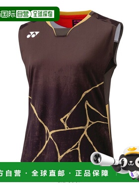 日本直邮Yonex 女士羽毛球比赛衫尤尼克斯透气运动无袖20963Y