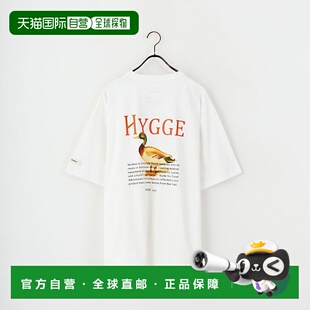 1h可退 日本直邮NORDISK 女士 别注 HYGGE 迷彩后幅印花T恤 [NU11