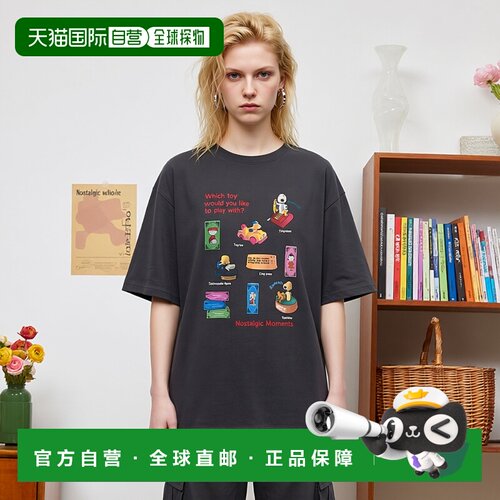 1h可退 日本直邮FREAK'S STORE 女装 全棉复古花生漫画玩具印花T