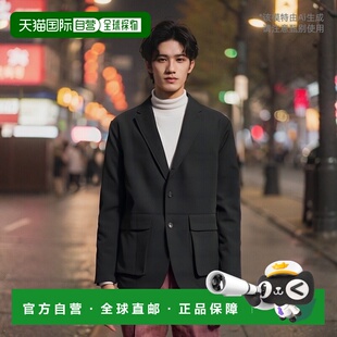 日本直邮New Balance MET24 纯色休闲单排扣长袖夹克外套 男女同