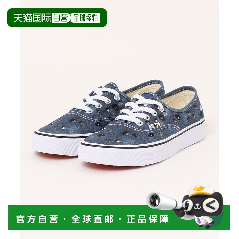 1h可退 日本直邮VANS 男装 AUTHENTIC 经典款 D.ECT 海军蓝白搭 6