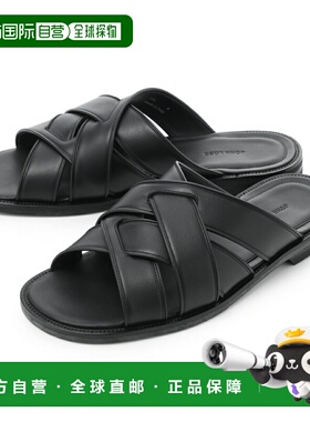 日本直邮John Lobb 男士凉鞋Salt aa9ab8l 1r 黑色