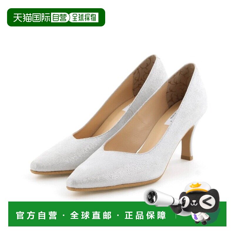 1h可退 日本直邮卑弥呼 女士防水斜切设计高跟鞋 653102 653102