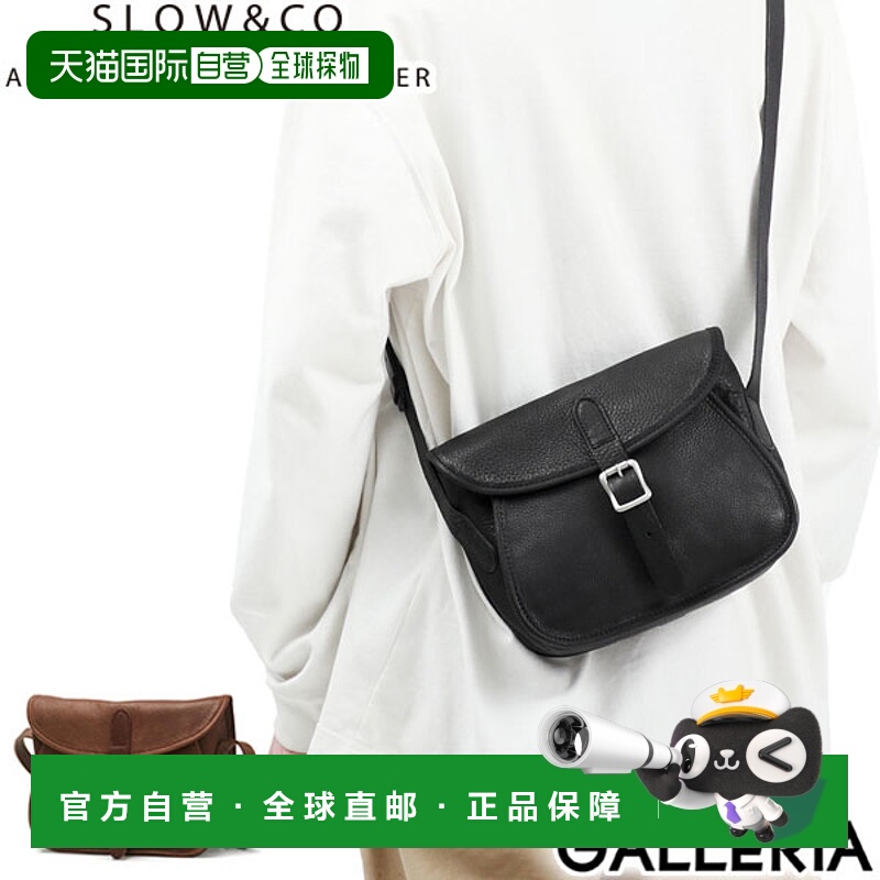 日本直邮SLOW fino女士迷你单肩包纯色皮质M码306S41K斜挎包背包