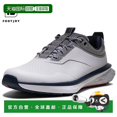 日本直邮FootJoy FJ QUANTUM LACED 男士无钉高尔夫鞋 57064 白色
