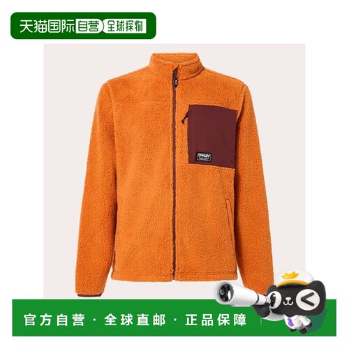 日本直邮oakley 男士 夹克衫舒适欧克利新款抓绒立领卫衣