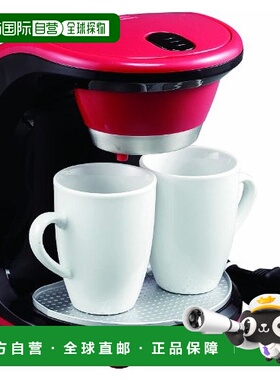 【日本直邮】wahei freiz咖啡机Merito咖啡机时尚红色MM-9112