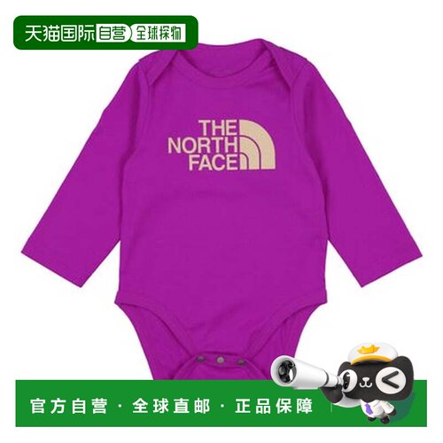 日本直邮深蓝 The North Face 户外婴儿长袖棉连体衣 NTB82353