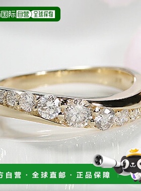 日本直邮(lcr8200) 钻石戒指 K18YG/PG/WG 0.5ctUP 永恒戒指 黄金