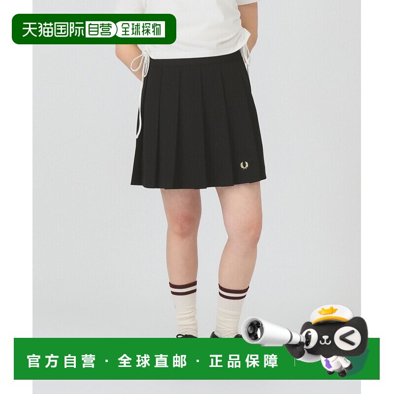 日本直邮BEAMS FRED PERRY 百褶短裤裙式设计库洛特联名迷你短裤图片