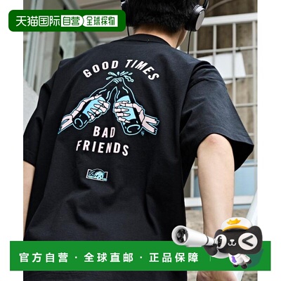 日本直邮LURKING CLASS×FREAK'S STORE 男装 纯棉复古水洗印花T