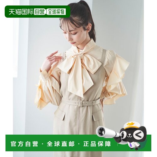 31 Sons de mode 女士蝴蝶结荷叶袖衬衫 0015100通勤