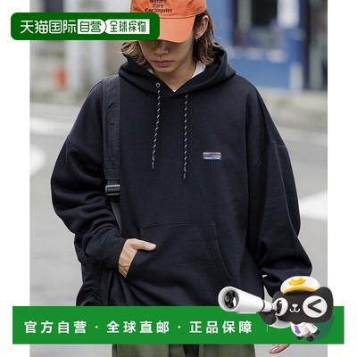 1h可退日本直邮FREAKSSTORE休闲风logo休闲连帽宽松廓形