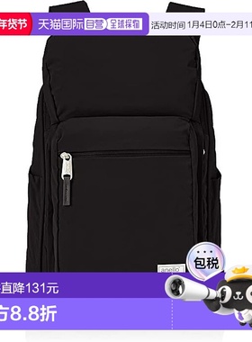 【日本直邮】[Anello] A4 防水/多收纳背包 CIRCLE ATB3981Z 黑色