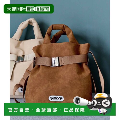 日本直邮OUTDOOR PRODUCTS 女士 双肩/手提两用仿麂皮托特包 2026