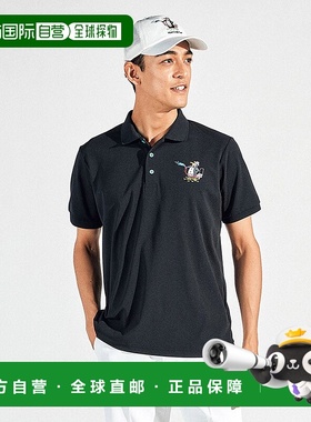 日本直邮Munsingwear 防晒NIR 小鹿印花企鹅刺绣半袖POLO衫 [M018