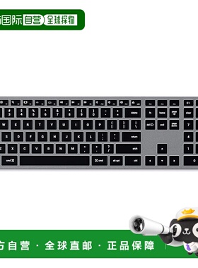 【日本直邮】Satechi Slim X3蓝牙键盘 太空灰 ST-BTSX3M