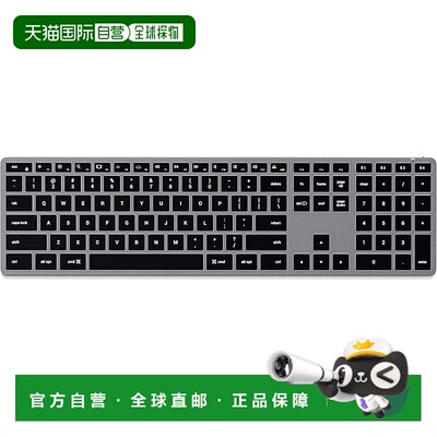 【日本直邮】Satechi Slim X3蓝牙键盘 太空灰 ST-BTSX3M